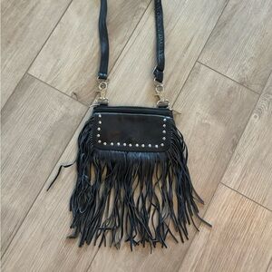 Fringe purse